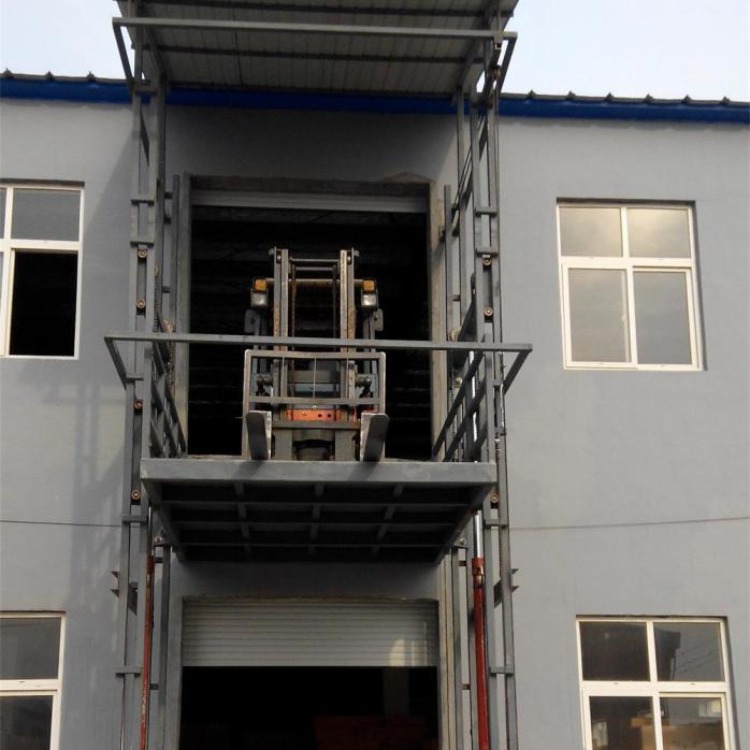 導軌式液壓升降貨梯_六安市導軌升降貨梯如**護_軌道升降貨梯