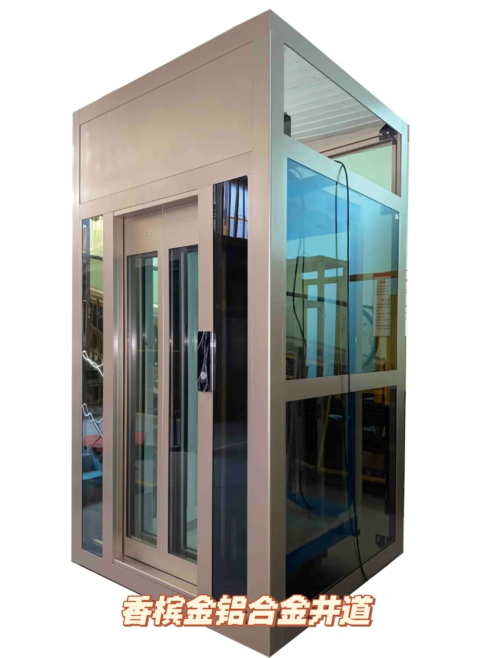 曳引觀光電梯展示②