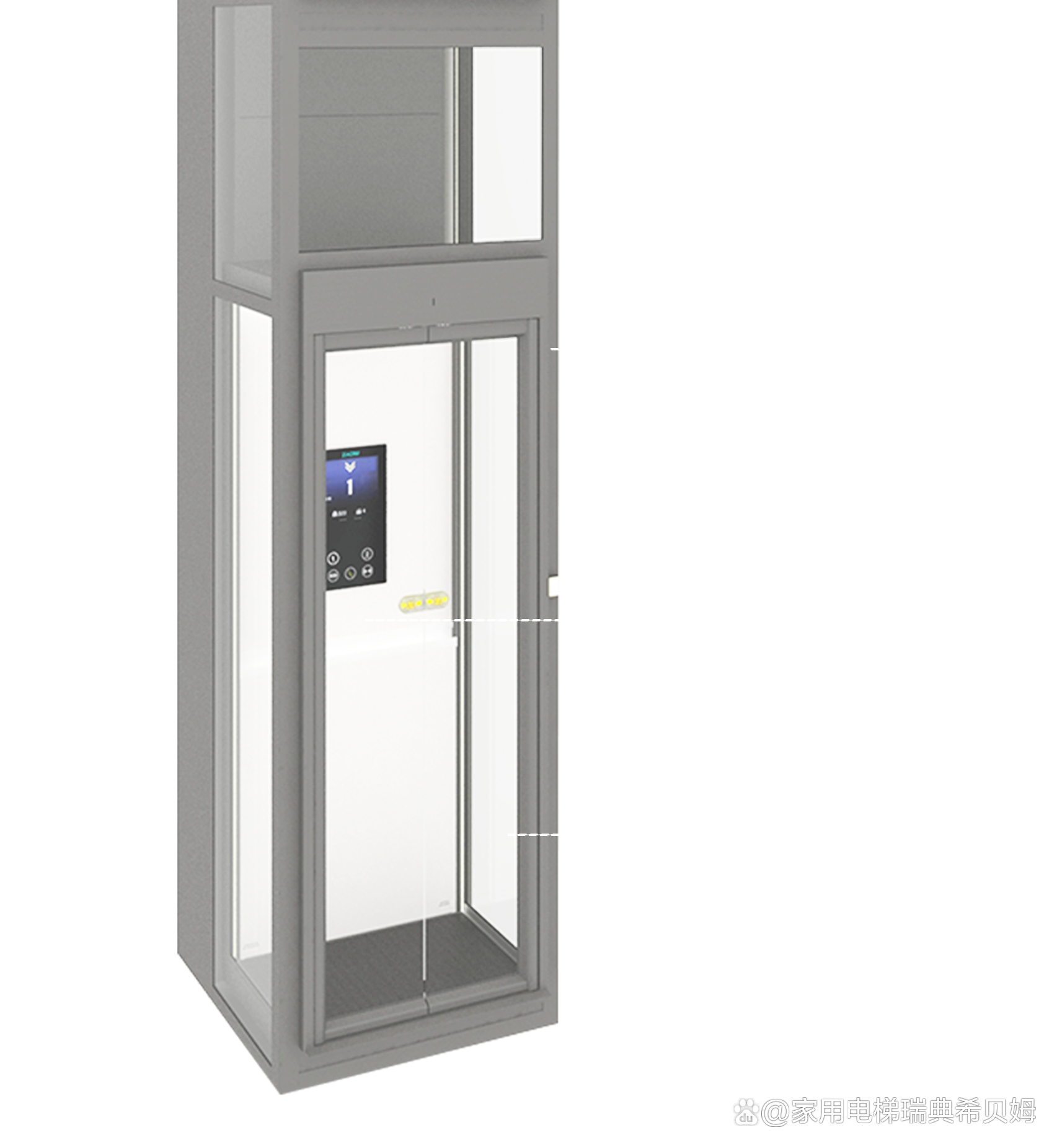 曳引觀光電梯展示④