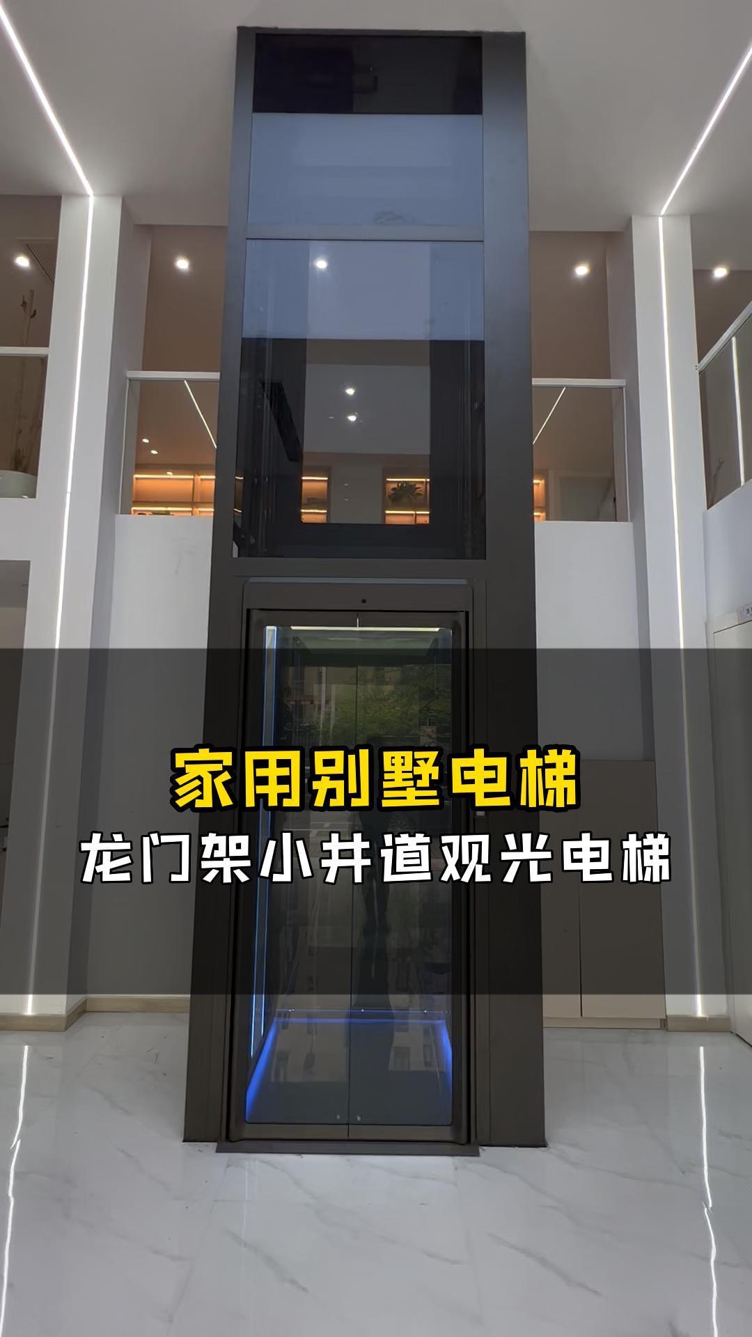 曳引電梯展示②