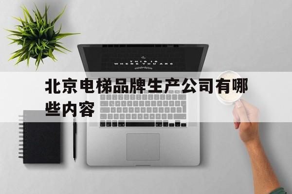 北京電梯品牌生產公司有哪些內容(北京市的電梯公司有哪些)